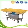 Deluxe Mobile Shower Trolley , Hydraulic Surgical Bath Trolley